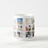Mug Collage photo tendance 'Happy Fête des pères' Cade (Centre)