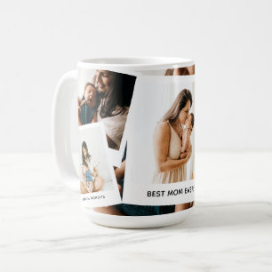 Mug Collage Photo Tendance 'Meilleure Maman Du Monde'