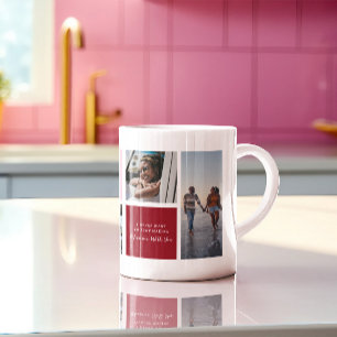 Mug Collage photo Valentines   Photo personnalisée 6