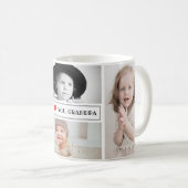 Mug Collage photo We love You Grand-père (Devant droit)