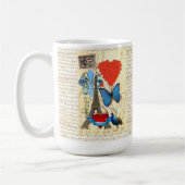 Mug Collage romantique de Paris (Gauche)