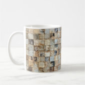 Mug Collage rustique Vintage de journaux (9) (Gauche)