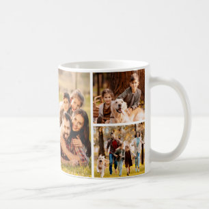 Mug Collage simple de 6 photos