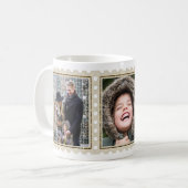 Mug Collage Trio Photo Personnalisé (Devant gauche)