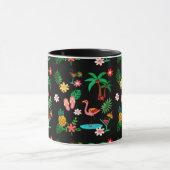 Mug Collage tropical 🍍 🌴 🦩 (Centre)