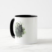 Mug Collage vectoriel Greenish Aragorn (Devant gauche)