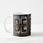 Mug Collage Vintage Café Art de Rue (Gauche)