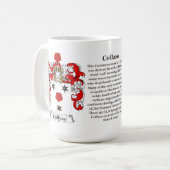 Mug Collazo, l'origine, la signification et la crête (Devant gauche)