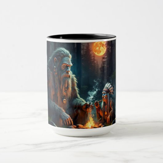 Mug Collecte des forêts de Bigfoot et de Chief Moonlit (Centre)