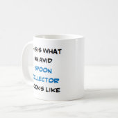 Mug collecteur de cuillères, avide (Devant gauche)