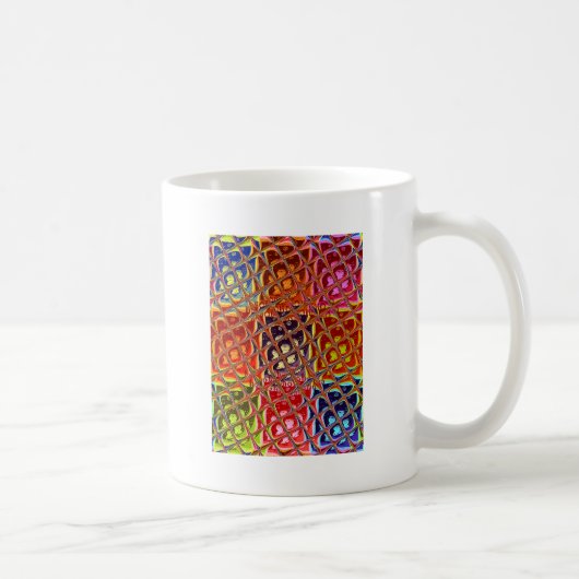 Mug Collection Abstraite de couleurs de Noël. (Droite)