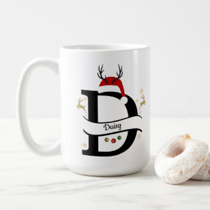 Mug Collection Alphabet de Noël – Conception de la let