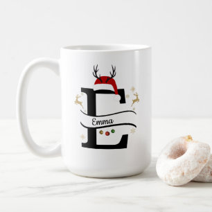 Mug Collection Alphabet de Noël – Lettre E Design