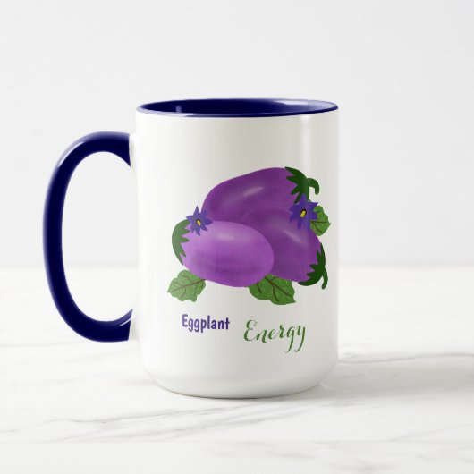 Mug Collection Aubergine Blush & Bloom (Gauche)