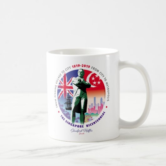 Mug Collection Bicentennial de Singapour v2 (Droite)