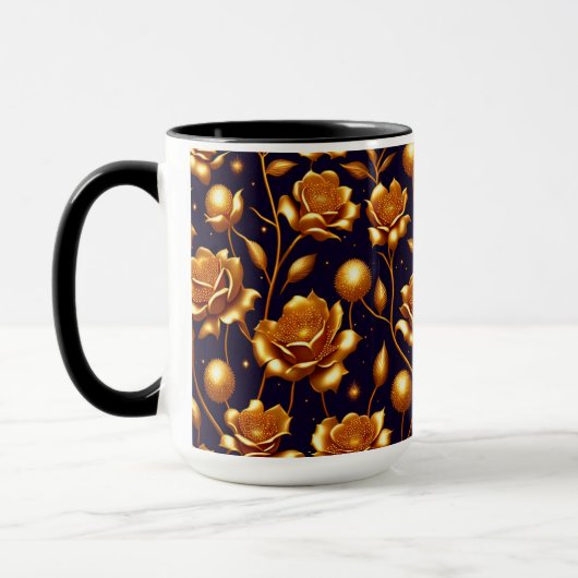 Mug Collection Boho Gold Rose de luxe (Gauche)