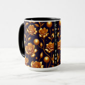 Mug Collection Boho Gold Rose de luxe (Devant gauche)