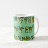 Mug Collection Cactus : Jeu De Doodles Dessiné À La Ma (Devant droit)