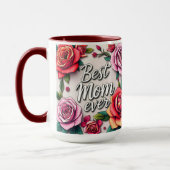 Mug Collection Cadeau Floral Moderne (Gauche)