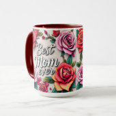 Mug Collection Cadeau Floral Moderne (Devant gauche)