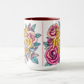 Mug Collection Cadeau Floral Moderne (Centre)