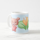Mug Collection Coeur d'ours - Bleu (Devant gauche)