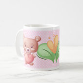 Mug Collection Coeur d'ours - Rose (Devant gauche)