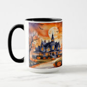 Mug Collection d'automne Citrouille tendance d'Hallowe (Gauche)