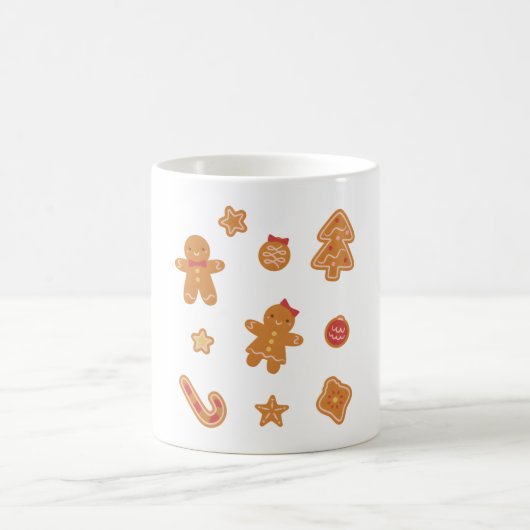 Mug Collection de biscuits de Noël (Centre)
