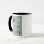Mug Collection de boutons (Devant gauche)