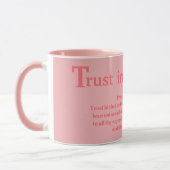 Mug Collection de cadeaux de foi Café (Gauche)