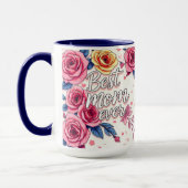 Mug Collection de cadeaux tendance Floral de luxe (Gauche)