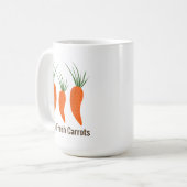 Mug Collection de carottes botaniques (Devant gauche)