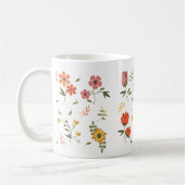 Mug collection de fleurs (Gauche)