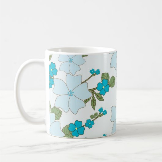 Mug Collection de fleurs de printemps (Gauche)