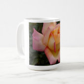Mug Collection de fleurs de Rose de pêche hybride (Devant gauche)