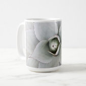 Mug Collection de fleurs du désert Agave Close (Devant gauche)