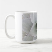 Mug Collection de fleurs du désert Agave Close (Gauche)