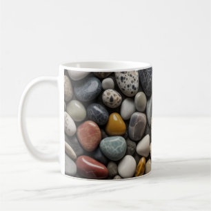 Mug Collection de galets naturels - Minimaliste et Nat