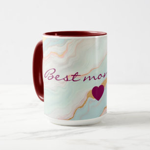 Mug Collection de luxe en or rose blush populaire et m