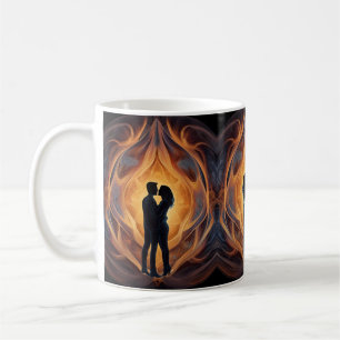 Mug Collection de mariage élégante florale pour la mar