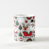 Mug Collection de Motifs de Noël (Centre)