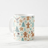 Mug Collection de Motifs de vacances (Devant gauche)