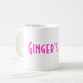 Mug Collection de noms (Devant gauche)