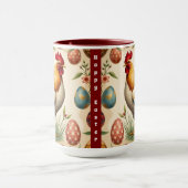 Mug Collection de Pâques de Vacances Vintages tendance (Centre)