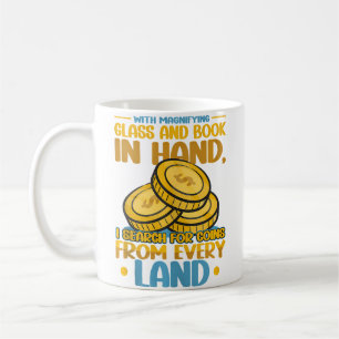 Mug Collection de pièces de monnaie Rimes Rare Collect