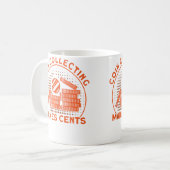 Mug Collection de pièces de numismatique Rend des cent (Devant gauche)
