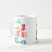 Mug Collection de pièces Numismate Numismatique La vie (Devant gauche)