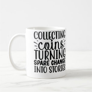 Mug Collection de pièces Transformer la monnaie en his