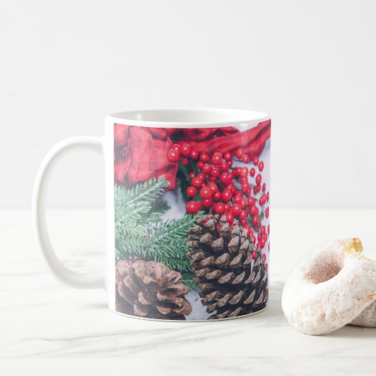 Mug Collection de pins de vacances (Avec donut)